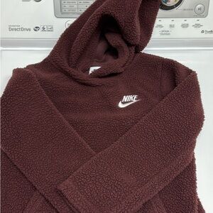 Nike Brown Sherpa Jacket